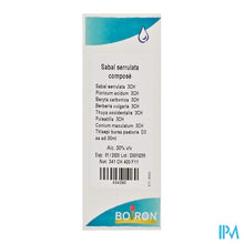 Afbeelding in Gallery-weergave laden, Sabal Serrul. Complex Gutt 30ml Boiron
