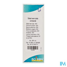 Afbeelding in Gallery-weergave laden, Sabal Serrul. Complex Gutt 30ml Boiron
