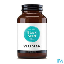 Load image into Gallery viewer, Viridian Organic Black Seed V-caps 30
