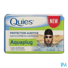Afbeelding in Gallery-weergave laden, Quies Gehoorbescherming Aquaplug 1 Paar
