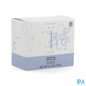 Naif Splashing Bath Bomb 8