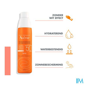 Avene Zon Spf50+ Spray 200ml