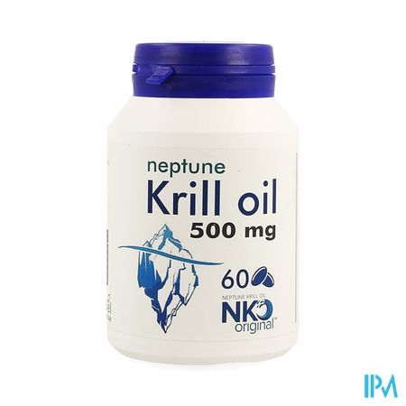 Soria Neptune Krill Oil 500mg Pot Parels 60