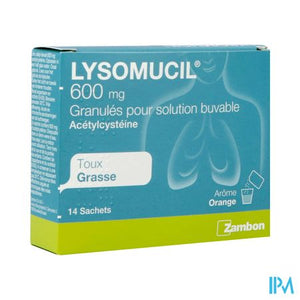 Lysomucil 600 Gran Sach 14 X 600mg