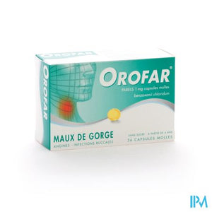 Orofar Parels-perles 36 X 1mg