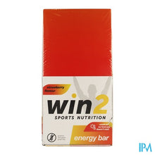 Afbeelding in Gallery-weergave laden, Win2 Energy Bar Aardbei 35x40g
