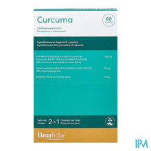 Charger l'image dans la galerie, Benfida Curcuma Caps 60

