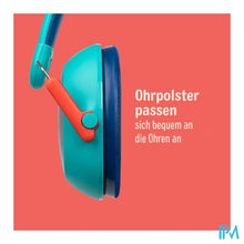 Load image into Gallery viewer, 3m Kids Plus Gehoorbesch. Oorkap Kind Groenblauw
