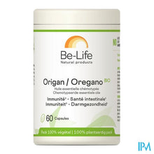 Afbeelding in Gallery-weergave laden, Oregano Ess Olie Bio Be Life Caps 60

