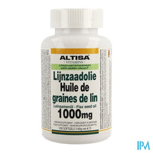 Afbeelding in Gallery-weergave laden, Altisa Lijnzaadolie 1000mg Softgel 100
