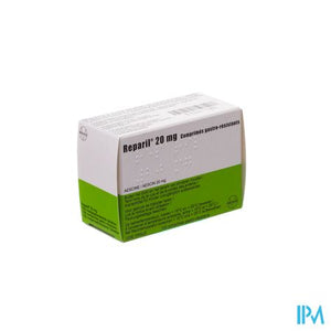 Reparil Impexeco 20mg Maagsapresist Comp 100 Pip