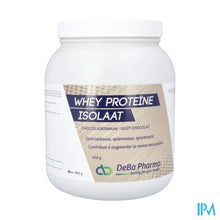 Afbeelding in Gallery-weergave laden, Whey Proteine Isolaat Chocolade 900g Deba
