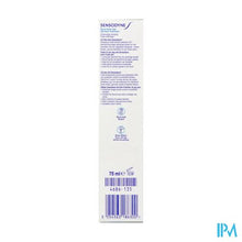 Load image into Gallery viewer, Sensodyne Extra Fresh Gel Tandpasta Tube 75ml Nf
