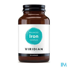 Load image into Gallery viewer, Viridian Balanced Iron Complex Plant. Caps 90
