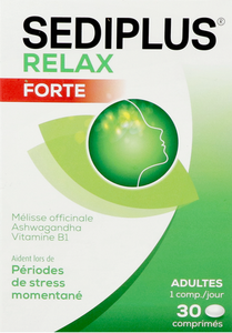 Sediplus Relax Forte Comp 30