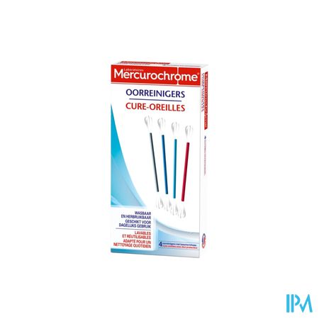 Mercurochrome Oorreiniger Wasbaar 4