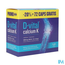 Afbeelding in Gallery-weergave laden, D-vital Calcium K Caps 2x180 Promo
