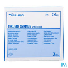 Afbeelding in Gallery-weergave laden, Terumo Spuit 3ml + Naald 23g 1 St 25x6mm 100
