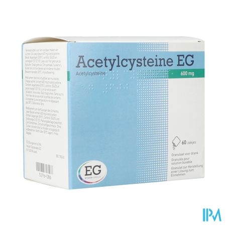 Acetylcysteine EG 600Mg Gran. Vr Drank Zakje  60