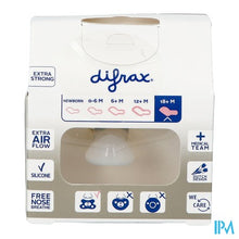 Afbeelding in Gallery-weergave laden, Difrax Fopspeen Dental +18m Uni/pure Donkerbl/ev.
