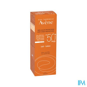 Avene Zon Spf50+ Melk Zeer Hoge Bescherm. 100ml