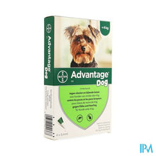 Afbeelding in Gallery-weergave laden, Advantage 40 Honden <4kg 4x0,4ml

