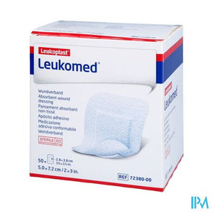 Leukomed Verband Steriel 7,2cmx 5cm 50 7238000