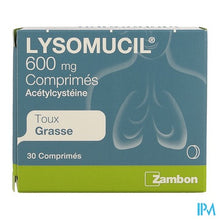 Charger l'image dans la galerie, Lysomucil 600 Tabl 30 X 600mg
