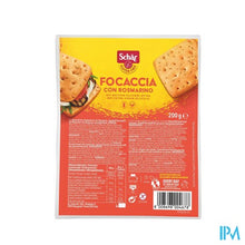 Load image into Gallery viewer, Schar Focaccia Rosmarin Z/gluten 200g 6650 Revogan
