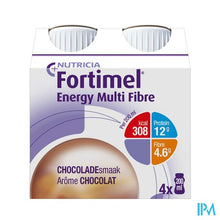 Charger l'image dans la galerie, Fortimel Energy Multi Fibre Chocolade 4x200ml
