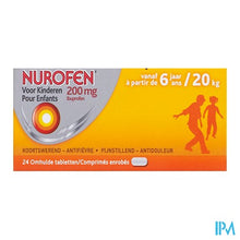 Load image into Gallery viewer, Nurofen Kind 200mg Filmomh Tabl 24 Verv.2475739
