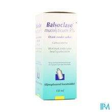 Afbeelding in Gallery-weergave laden, Balsoclase Mucolyticum Sir 150ml
