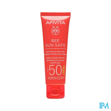 Apivita A/spot&a/age Defen.tint.face Cr Spf50 50ml