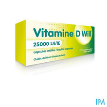 Charger l'image dans la galerie, Vitamine D Will 25000ie Zachte Caps 4
