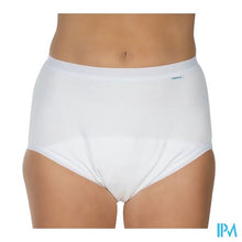Charger l'image dans la galerie, Suprima 1245 Slip Tricot Pu Kruis Unisex Wit T44
