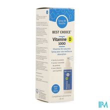 Charger l'image dans la galerie, Best Choice Mondspray Vitamine D 1000 25ml
