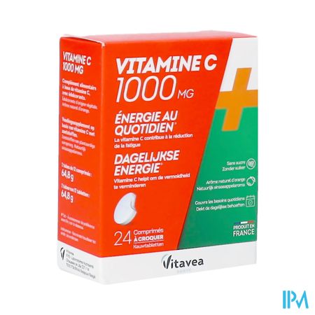 Vitavea Sante Vitamine C 1000mg Kauwtabl 24