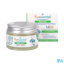 Afbeelding in Gallery-weergave laden, Puressentiel Ademhaling Massagebalsem Baby 30ml
