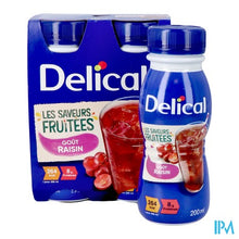 Afbeelding in Gallery-weergave laden, Delical Fruitdrink Druiven 4x200ml

