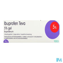 Afbeelding in Gallery-weergave laden, Ibuprofen Teva Gel Tube 50g
