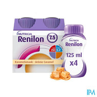 Renilon 7.5 Karamel Fles 4x125ml 177026 Nf