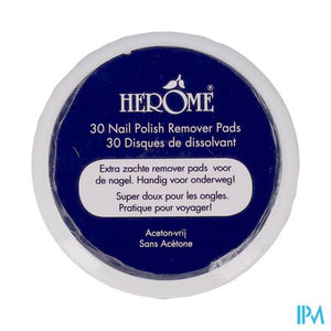 Herome Nail Polish Remover Pads 30 2033