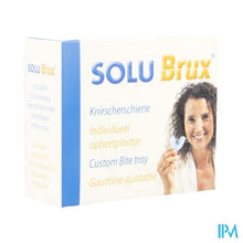 Load image into Gallery viewer, Solu Brux Opbeetplaatje Aanpasbaar Blauw
