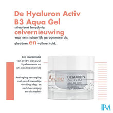 Afbeelding in Gallery-weergave laden, Avene Hyaluron Activ B3 Aqua Gel-cr Celvern. 50ml

