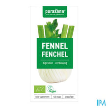 Afbeelding in Gallery-weergave laden, Purasana Vegan Venkel Caps 120x250mg
