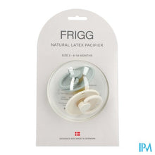 Afbeelding in Gallery-weergave laden, Frigg Rope Fopspenen Latex T2 Cream/sage 2
