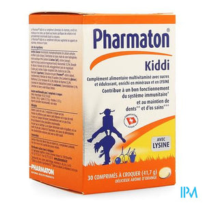 Pharmaton Kiddi Chew Kauwtabletten 30