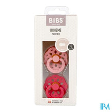 Charger l'image dans la galerie, Bibs 1 Fopspeen Boheme Duo Dusty Pink&amp;coral
