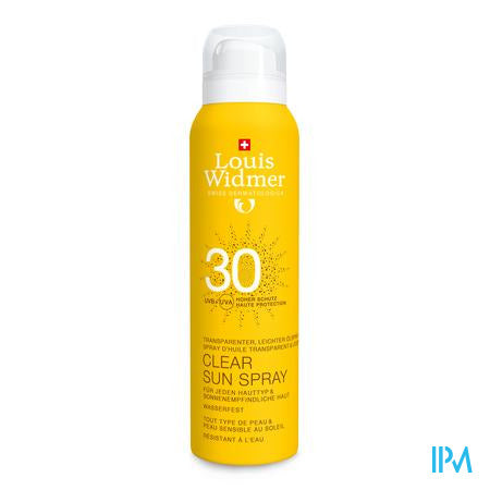 Widmer Sun Clear Ip30 Parf Spray 125ml