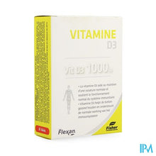 Charger l'image dans la galerie, Fisher Flexan Vit D3 1000 Iu Caps 60
